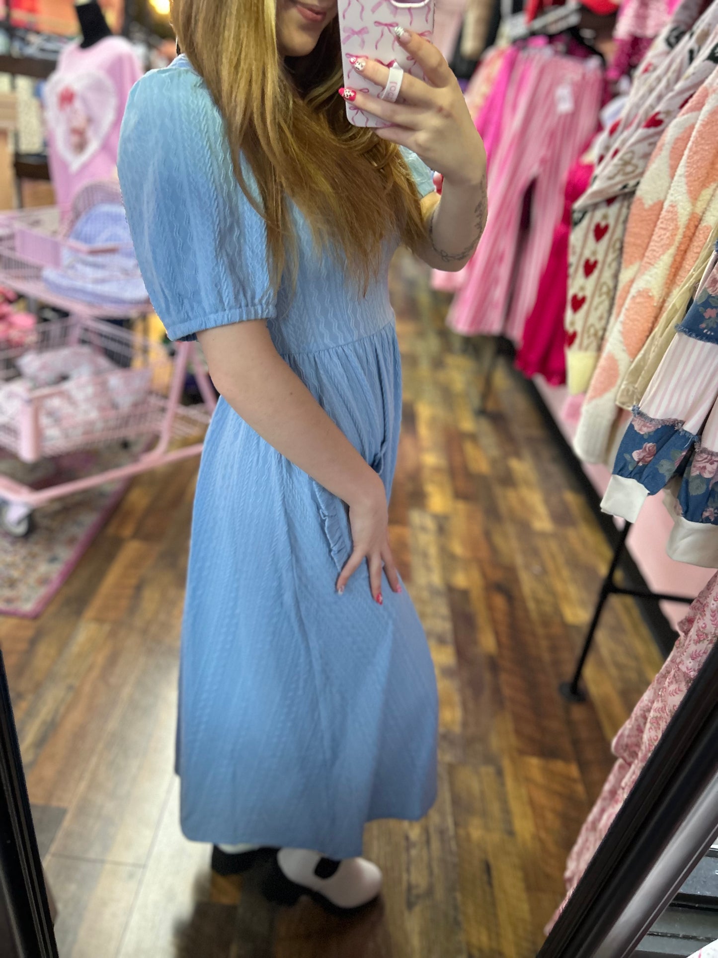 Carlie Cableknit Bow Dress