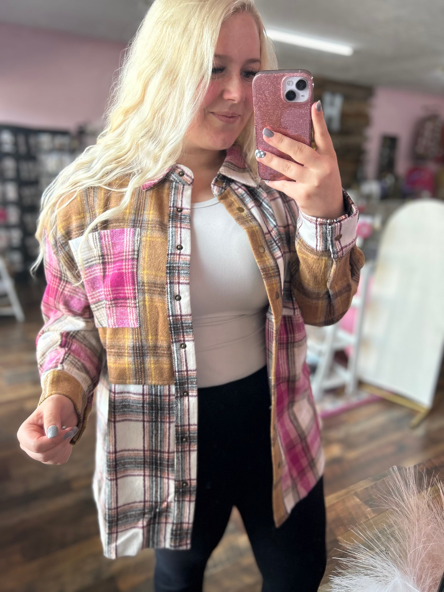 Bailey Button Shacket