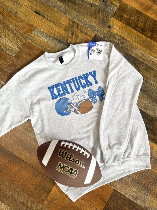 Kentucky Helmet Collage Crewneck
