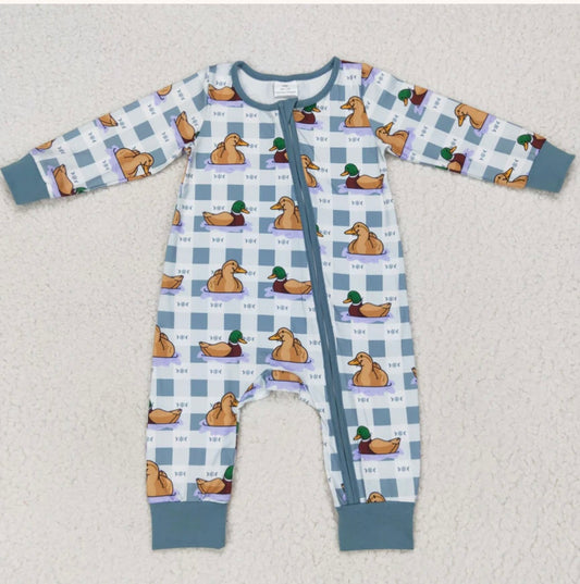 Mallard Checker Zippie