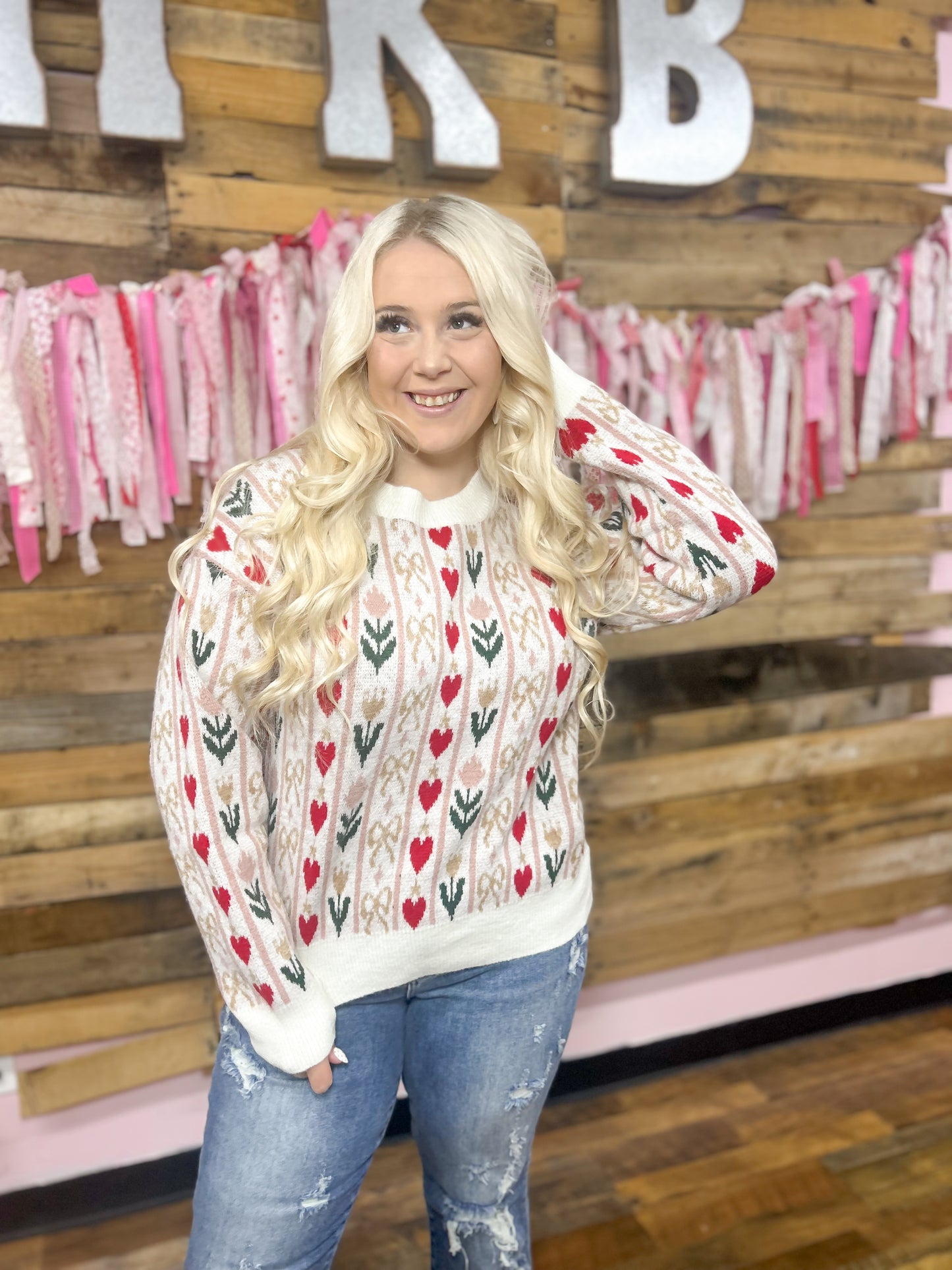 Love in Bloom Sweater