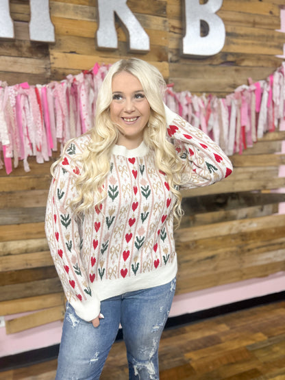 Love in Bloom Sweater