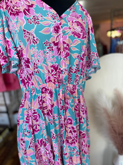 Summer Spirit Floral Maxi