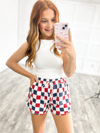 Liberty Lane Checker Shorts