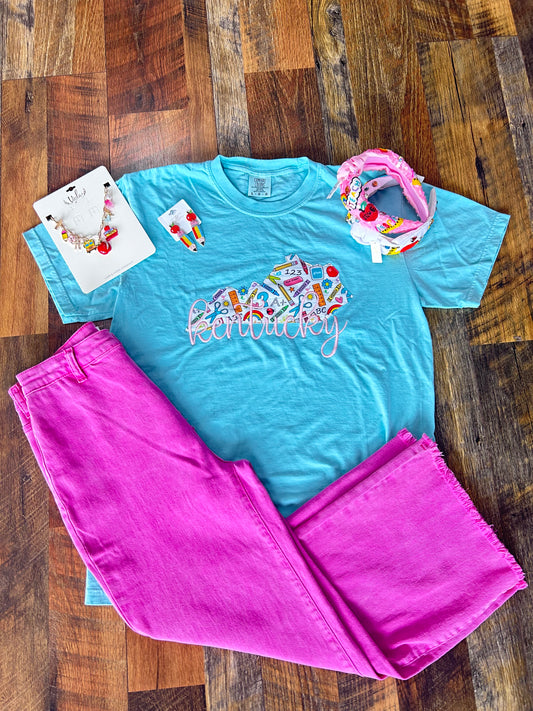 Kentucky Teacher Applique Tee