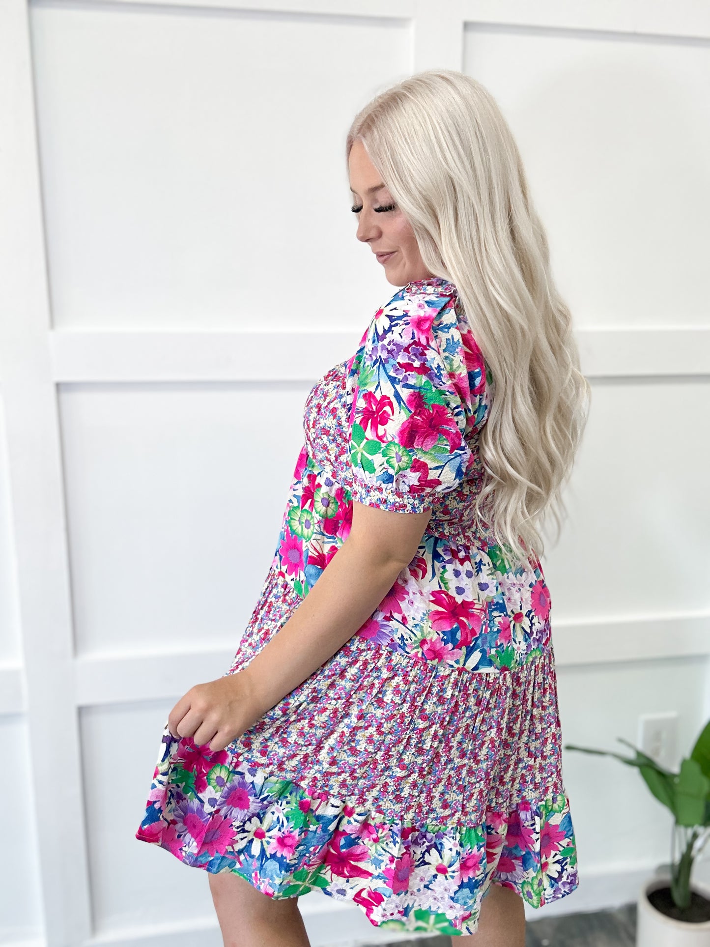 Petal Posie Swing Dress