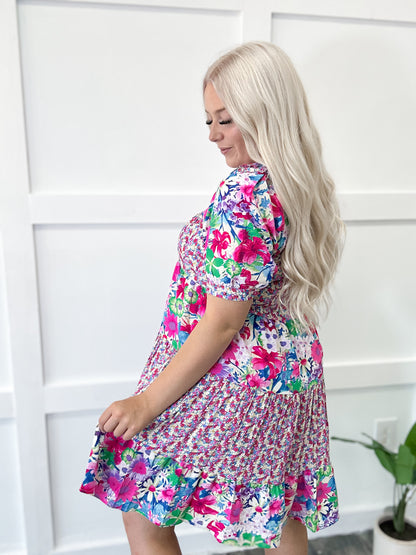 Petal Posie Swing Dress