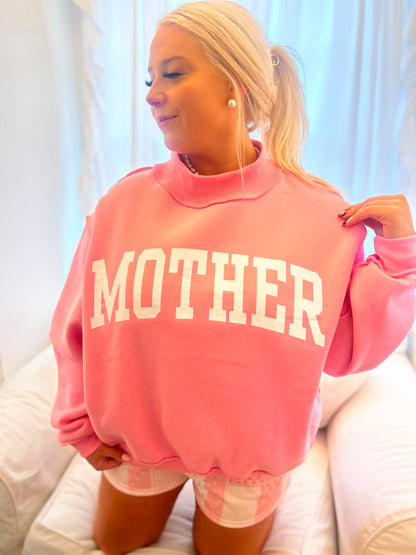 Mother/Cool Mom Reversible Mockneck