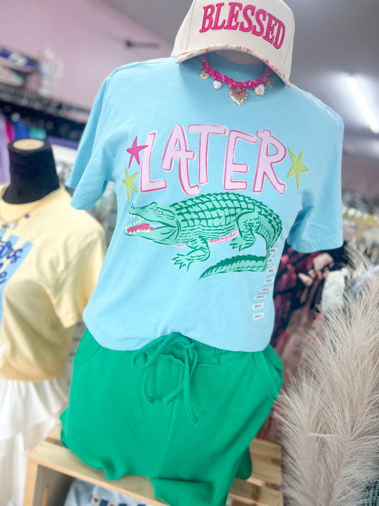 Later Alligator Tee