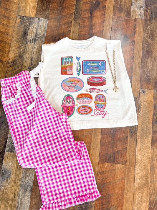 Sardine Sparkle Bling Tank