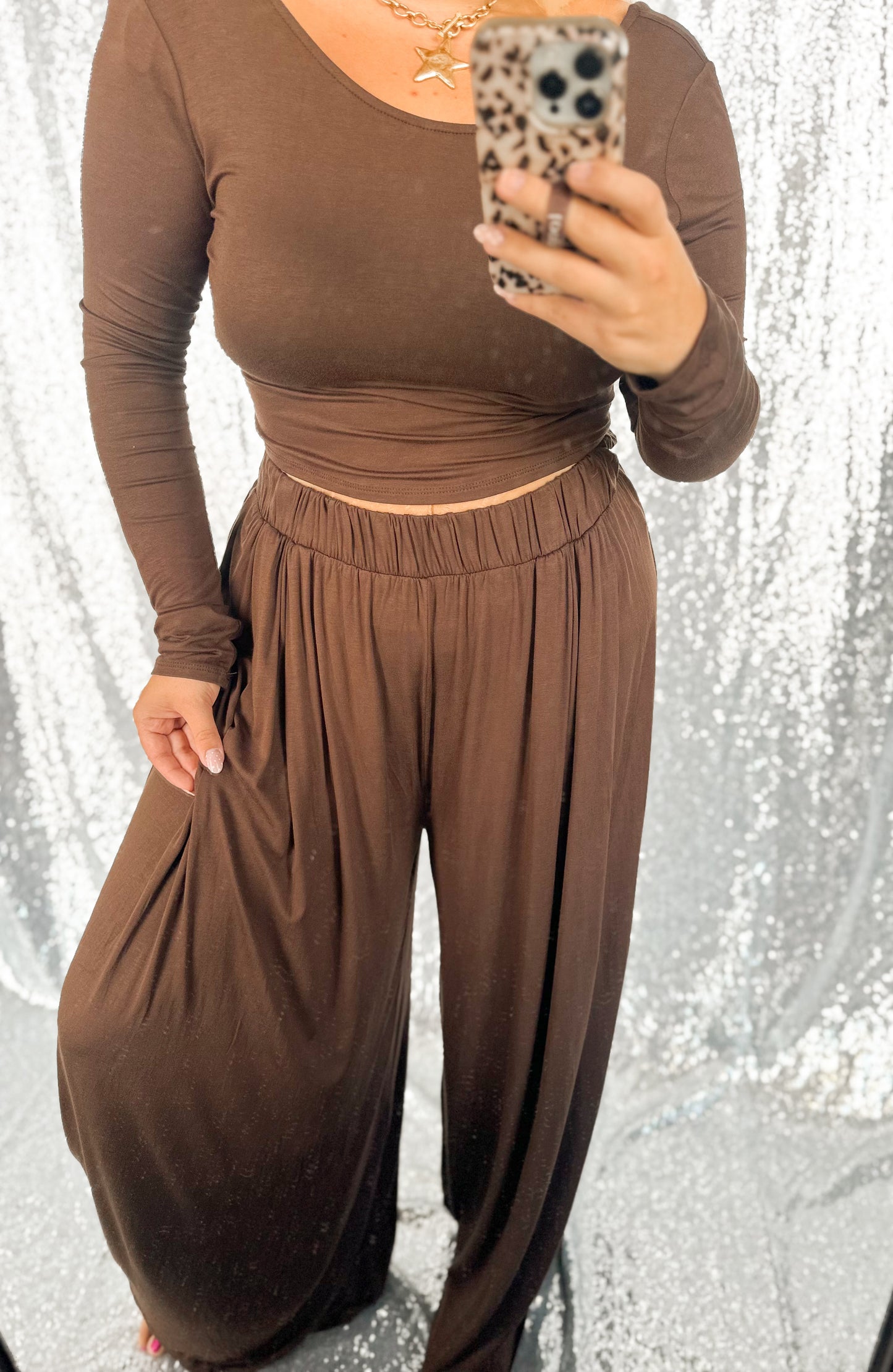 Mocha Mood Oversized Lounge {SET}