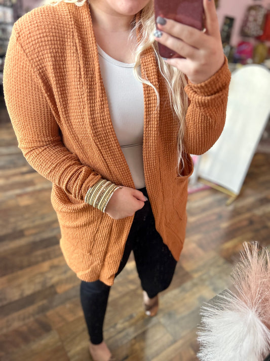 Blakely Lola Cardigan (Rust)