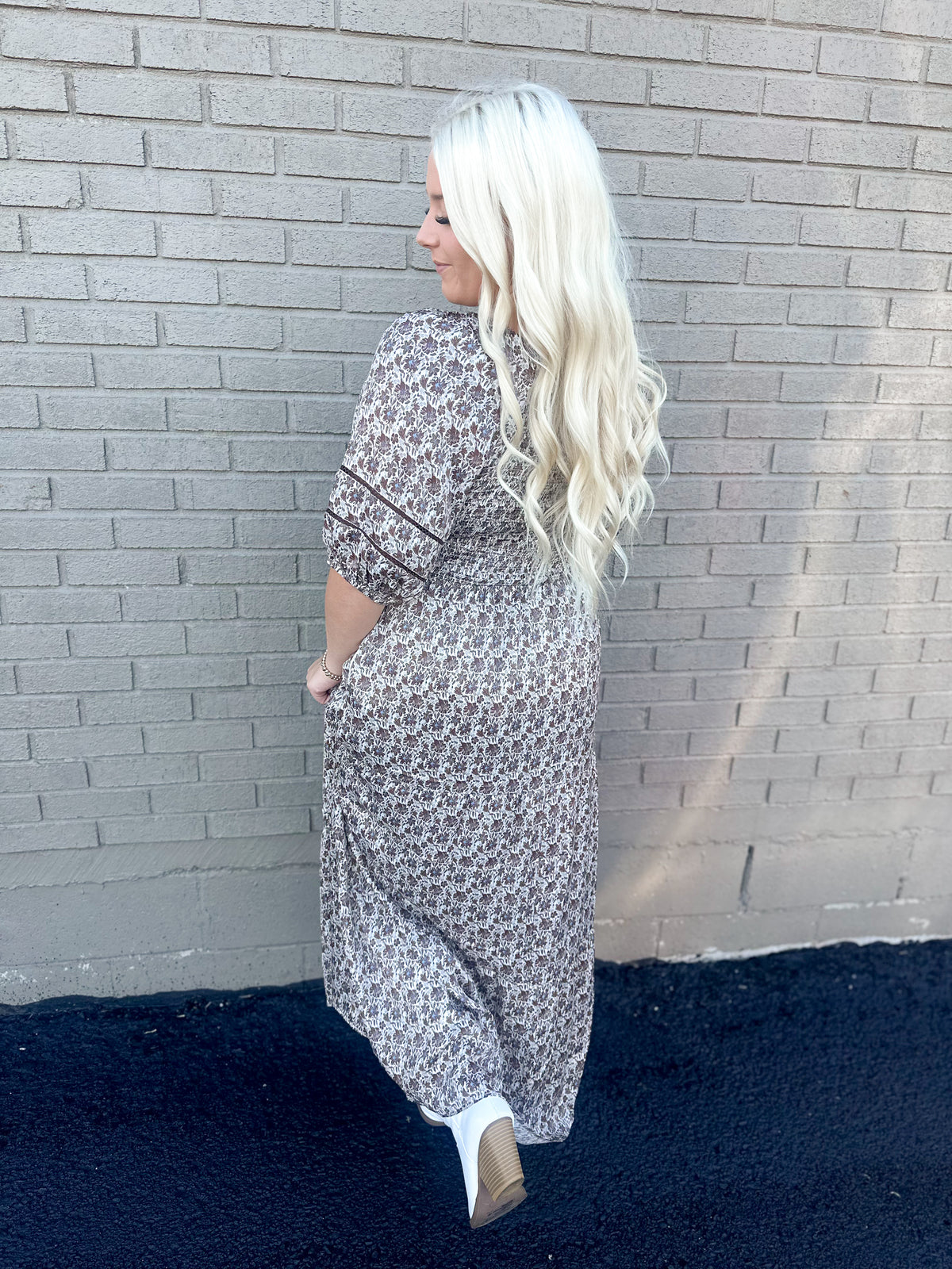 Autumn Heirloom Smocked Maxi