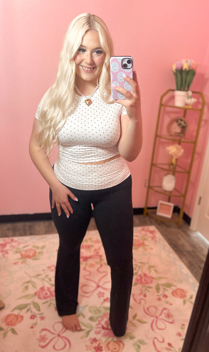 Buttery Soft Polka Dot Yoga Set