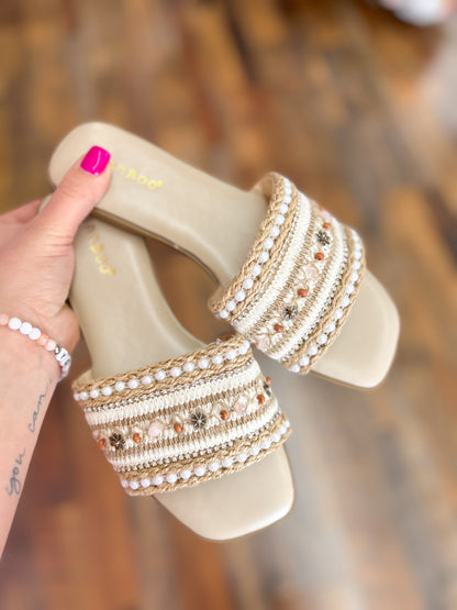 Espadrille Bling Sandals