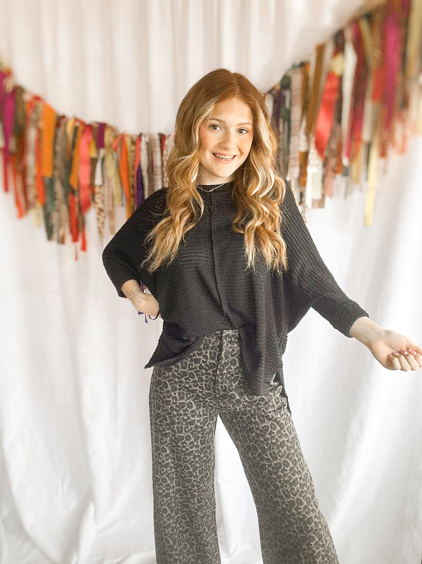 Cheetah Girl Denim Pants