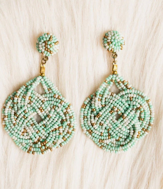 Turquoise Tangle Dangles