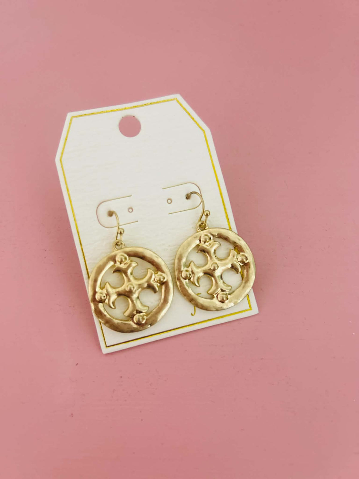 Gold Burch Dangles