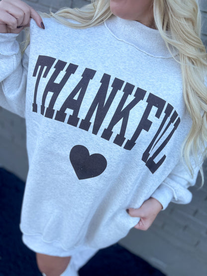 Thankful Oversized Mockneck Dress