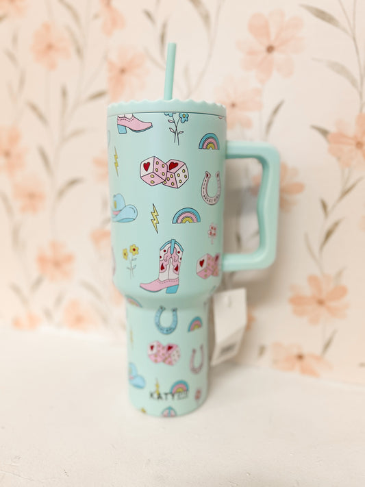 Lucky Western 38oz Tumbler