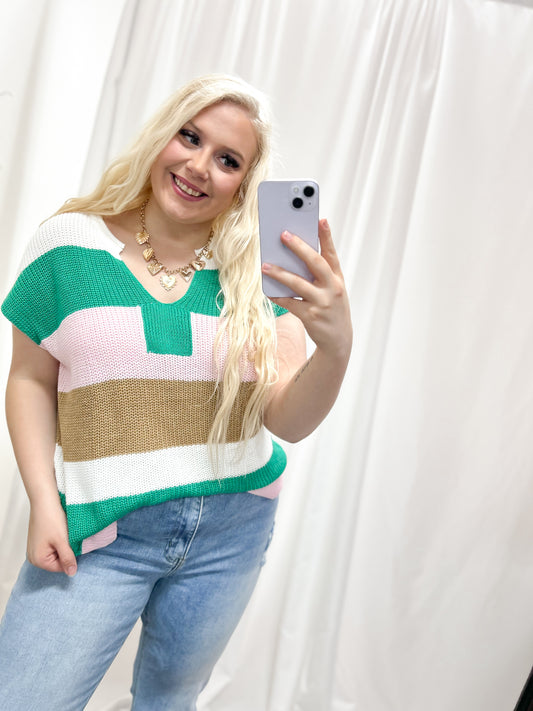 In My Element Striped Top