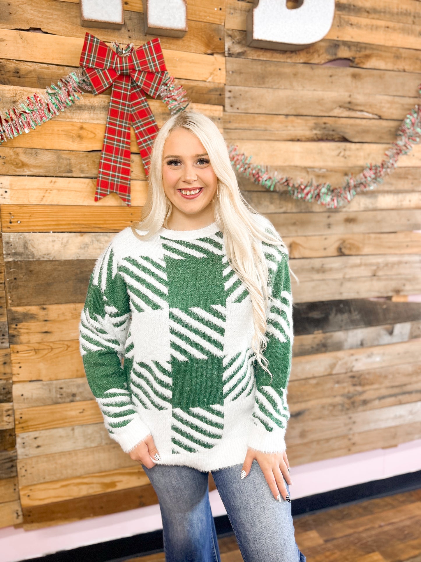 Frosted Forest Sweater