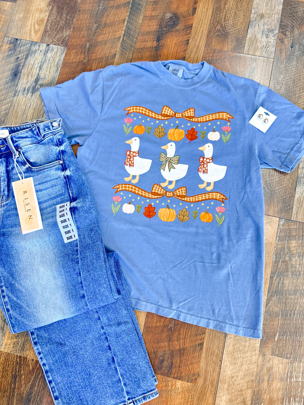 Fall Geese Graphic Tee