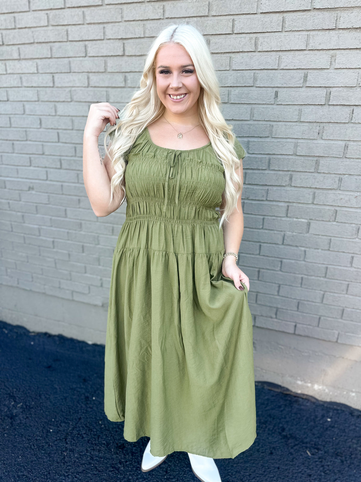 Meet Me In The Meadow Maxi Dress
