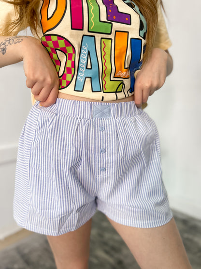 Shoreline Striped Boxer Shorts