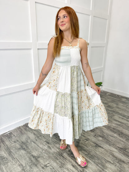 Shore Gardens Layered Maxi Dress