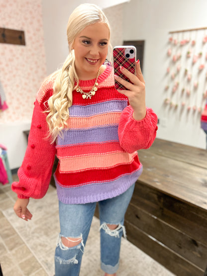 Pink Colorpop Sweater