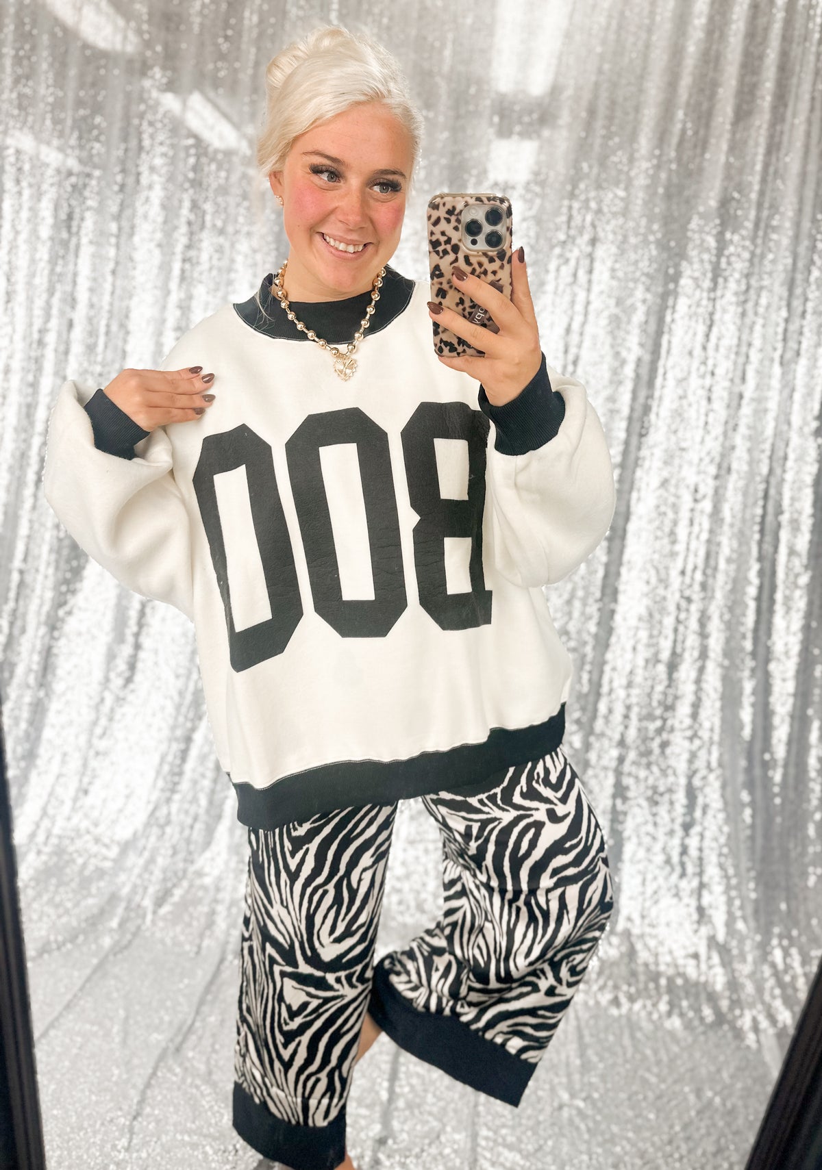BOO Reversible Mockneck