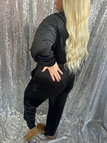 Black Noir Luxe Zip {SET}