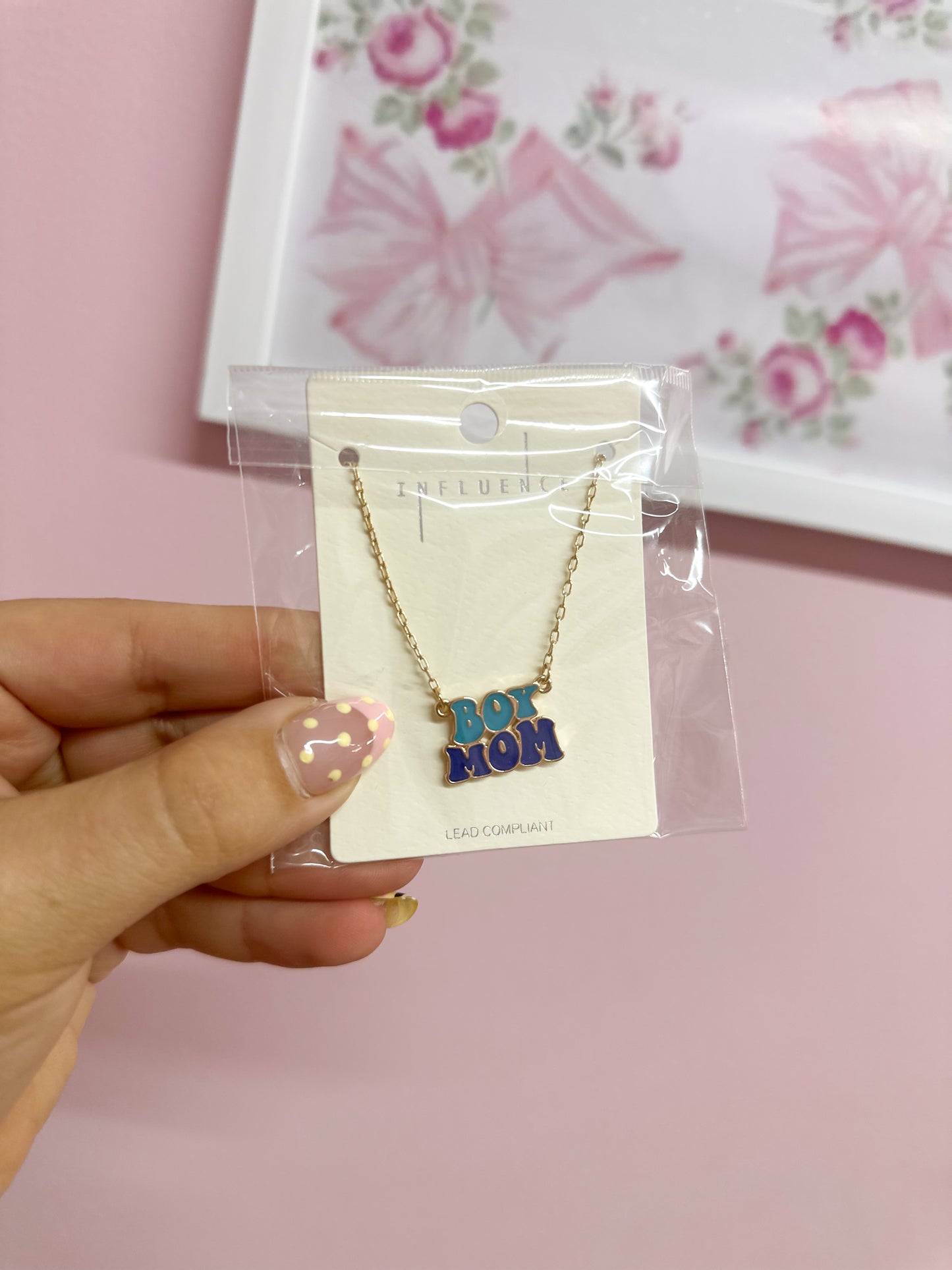 Boy Mom Necklace