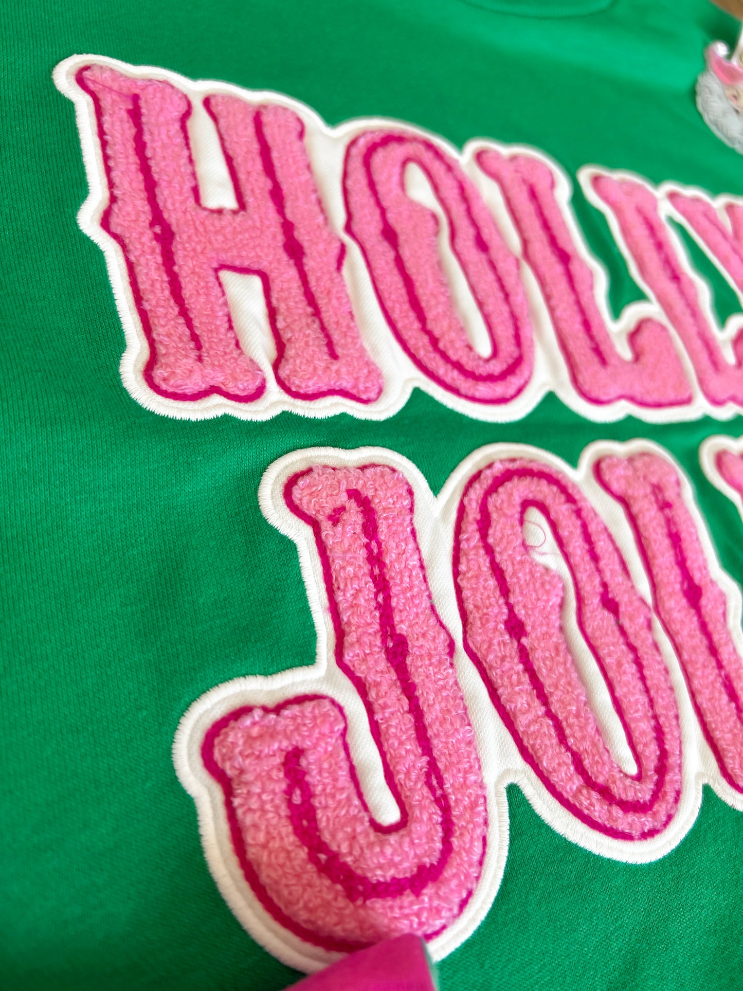 Holly Jolly Patch Crewneck