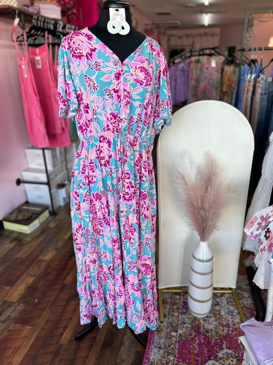Summer Spirit Floral Maxi