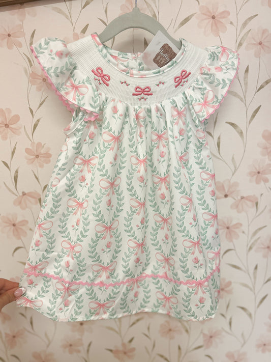 Coquette Vine Smocked Dress