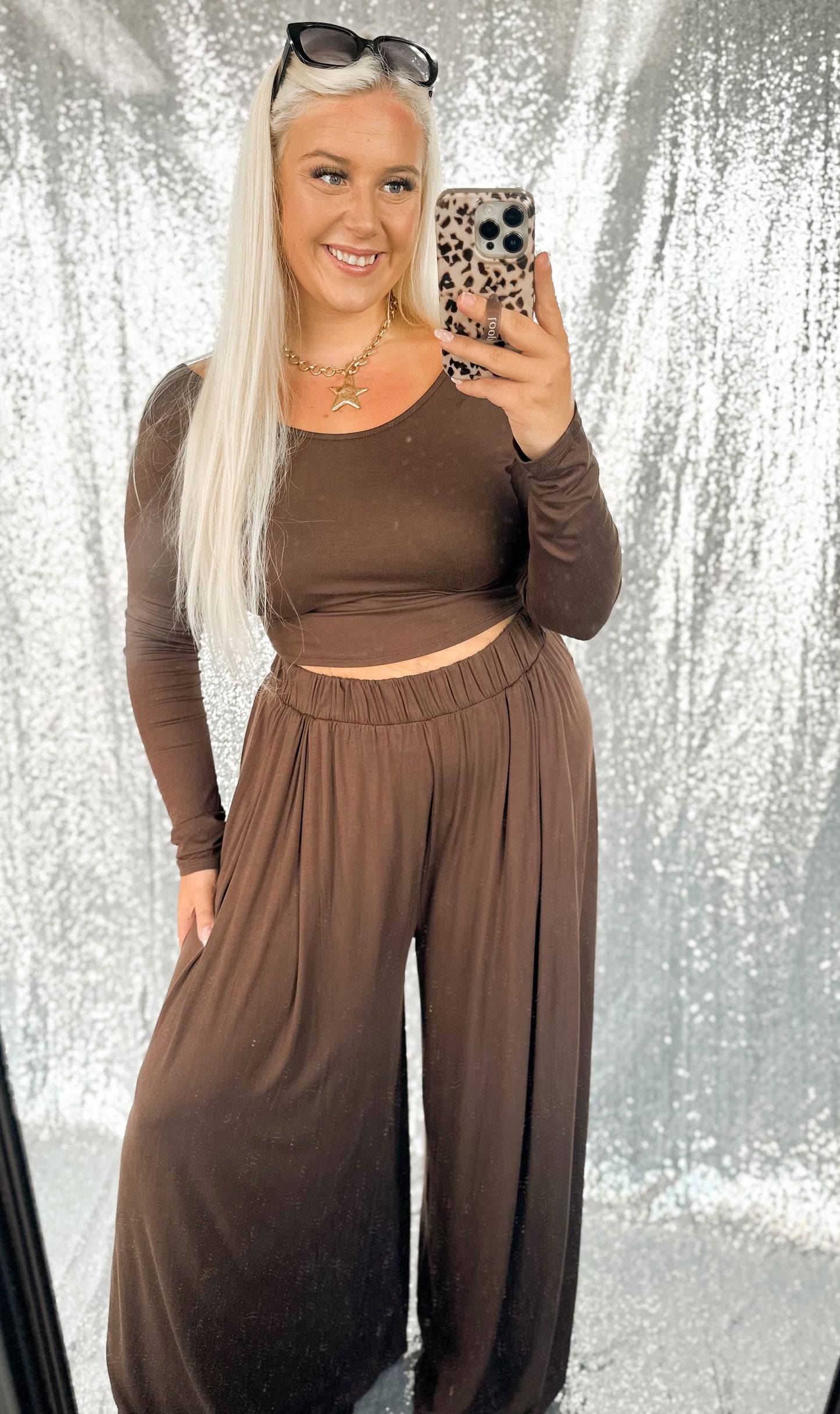 Mocha Mood Oversized Lounge {SET}