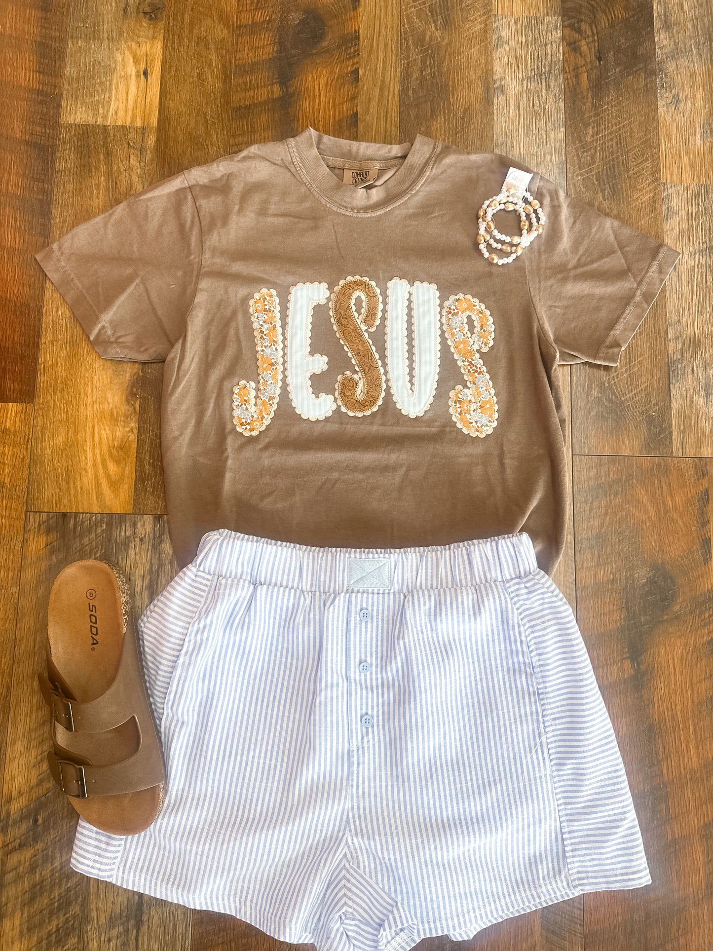 Jesus Western Appliqué Tee