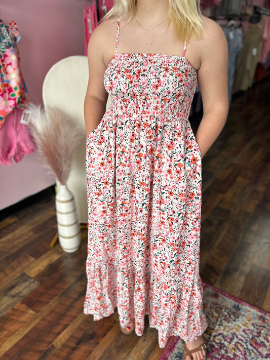 Wildlands Smocked Dress