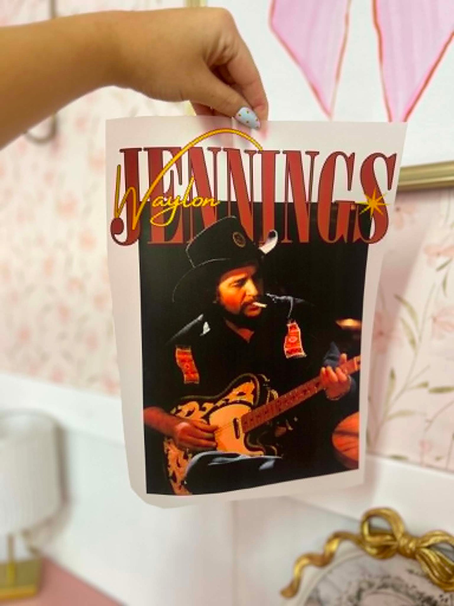 Country Music Singer Print