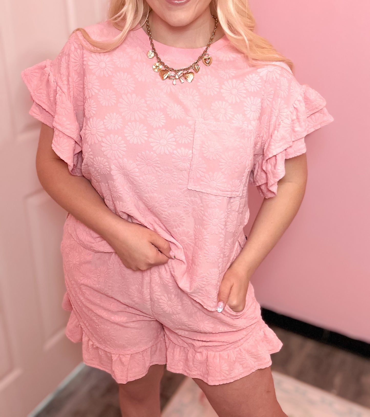 Daisy Texture Loungesets (3 COLORS)