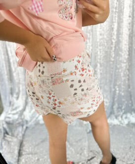 Patch Me Pretty Denim Shorts