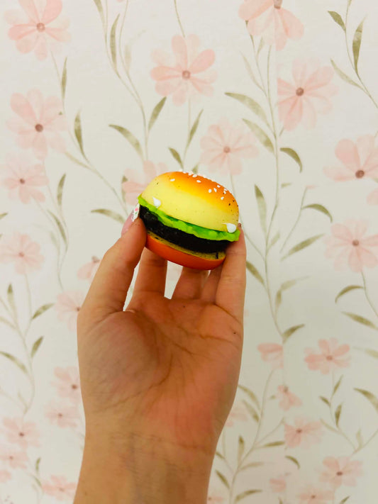 Mini Slow Rising Cheeseburger Squishy