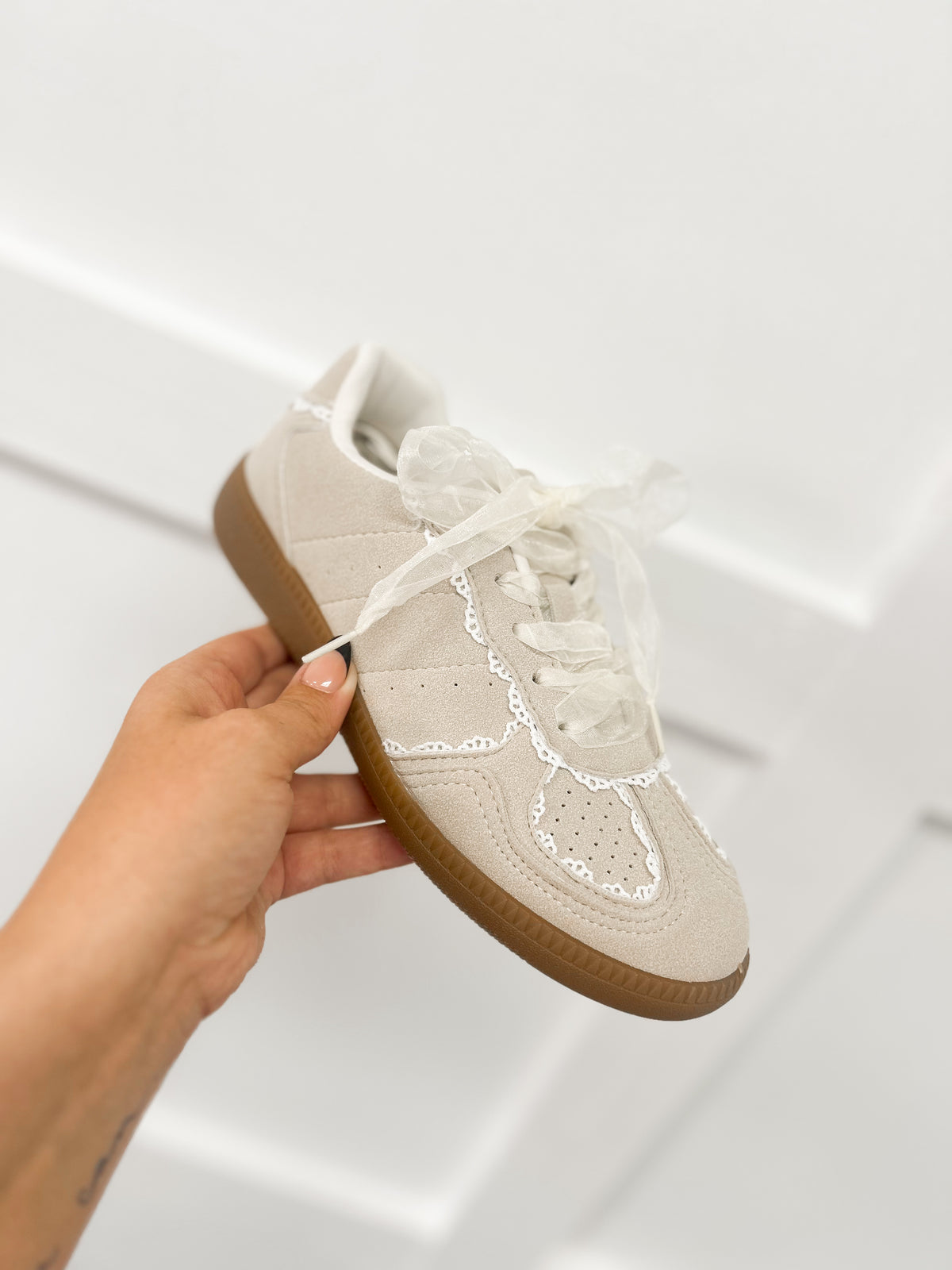 Vintage Lace Sneakers