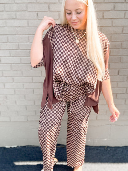 Autumn Checkered Set