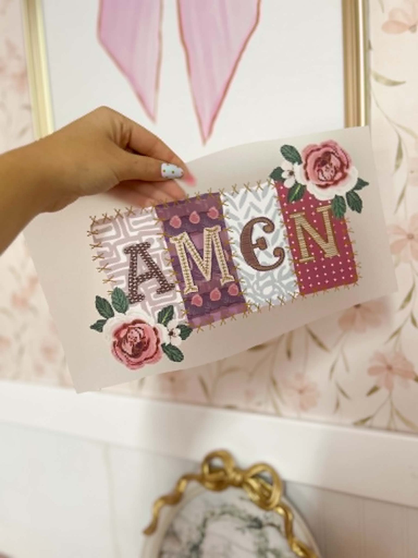 Vintage Amen Print