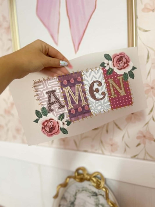 Vintage Amen Print