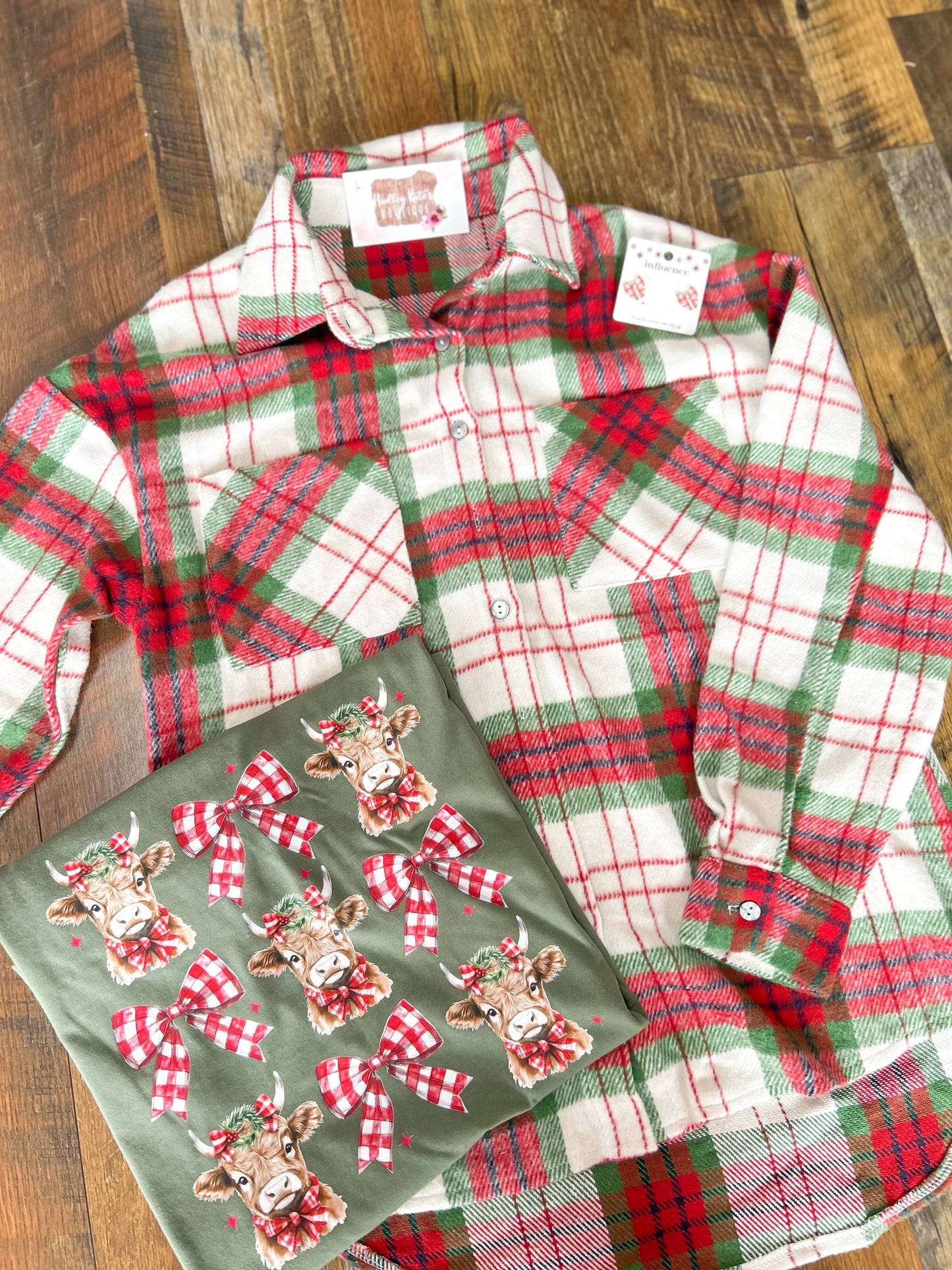 Christmas On The Farm Flannel