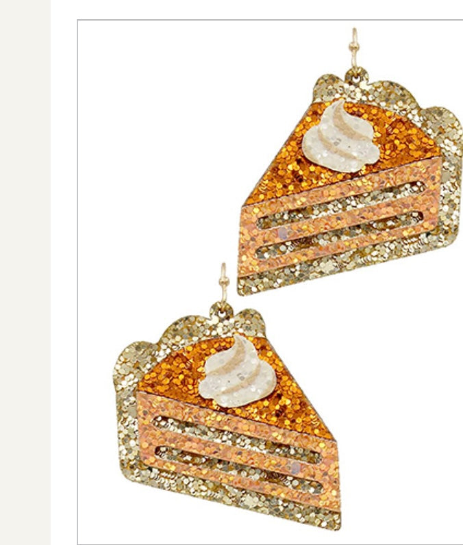 Pumpkin Pie Earrings